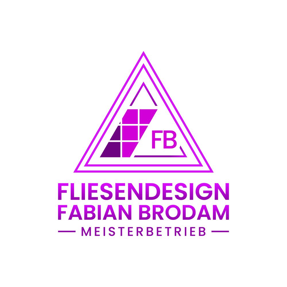 Logo der Firma Fliesendesign Fabian Brodam aus Wegberg auf dem Branchenportal Fliesenleger.net