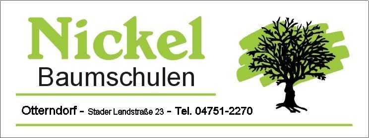 Logo der Firma Nickel Baumschulen aus Otterndorf auf dem Branchenportal Gartenbau.org