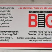 Gerüstbaugesellschaft Braune Jüterbog GbR in Jüterbog