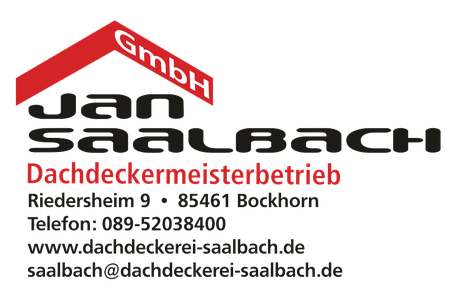 Dachdeckerei Jan Saalbach GmbH  in Bockhorn (Erding bei München)