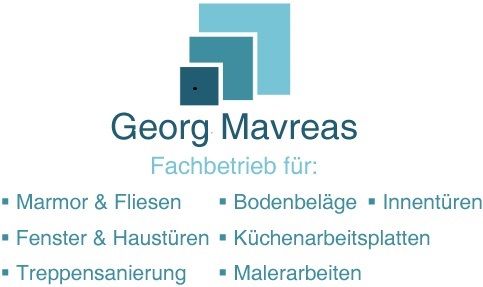 Logo der Firma Marmor & Fliesenfachbetrieb Georg Mavreas aus Essen auf dem Branchenportal Fliesenleger.net