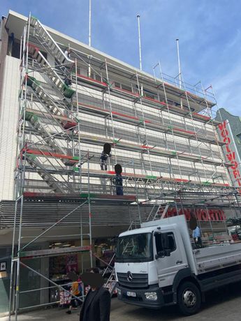 Beispielarbeit von Germania Gerüstbau GmbH - veröffentlicht auf Geruestbau.org