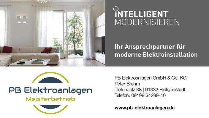 Beispielarbeit von PB Elektroanlagen GmbH & Co. KG - veröffentlicht auf Elektriker.org