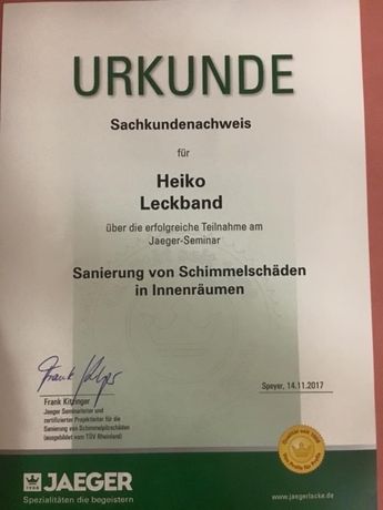 Beispielarbeit von Malermeisterbetrieb Leckband - veröffentlicht auf Maler.org