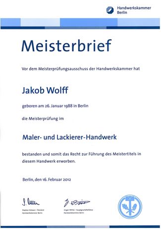 Beispielarbeit von Pictor Meisterhandwerk & Denkmalpflege e. K. - veröffentlicht auf Maler.org