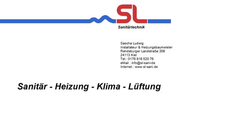 SL-Sanitärtechnik in Kiel