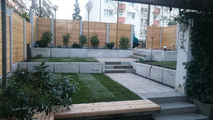 Beispielarbeit von Julian A.L. Müller Landschaftsbau - veröffentlicht auf Gartenbau.org