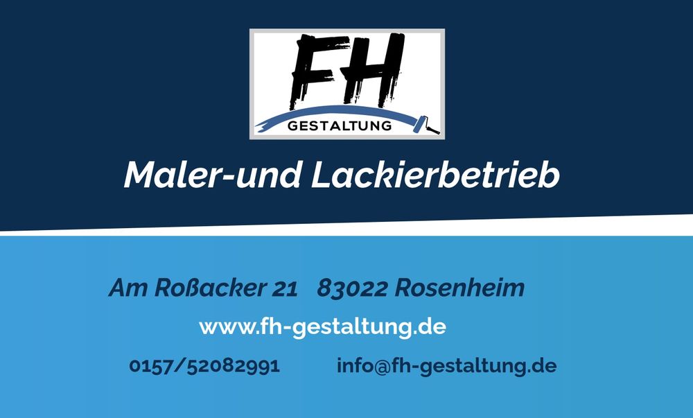 Logo der Firma FH-Gestaltung Malerbetrieb aus Rosenheim auf dem Branchenportal Maler.org