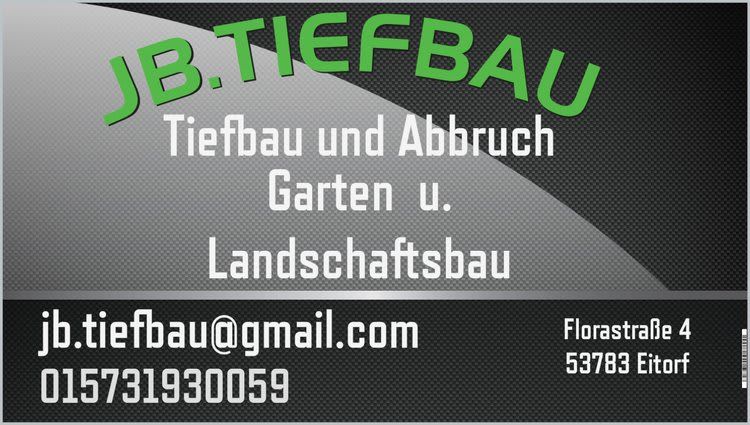 Logo der Firma JB.TIEFBAU aus Eitorf auf dem Branchenportal Gartenbau.org