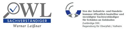 Logo der Firma Sachverständigenbüro ö.b.u.v Werner Leißner für Schäden an Gebäuden aus Auerbach auf dem Branchenportal Gutachter.org
