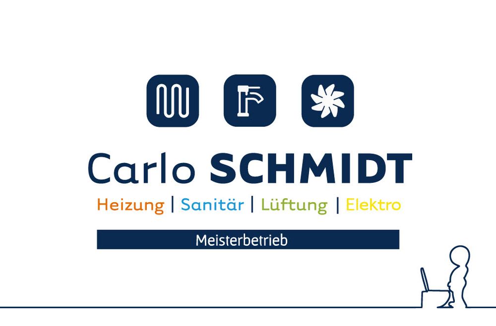 Logo der Firma Carlo Schmidt Heizung - Sanitär - Lüftung - Elektro aus Eckernförde auf dem Branchenportal Elektriker.org
