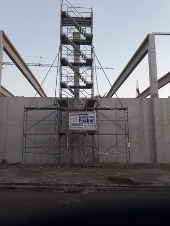 Beispielarbeit von Gerüstbau u. Ladekranarbeiten Michael Fischer - veröffentlicht auf Geruestbau.org