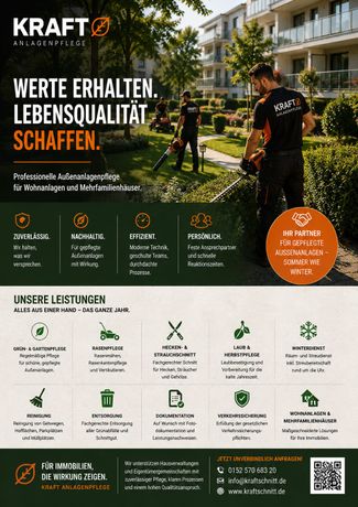 Beispielarbeit von Firma KRAFT ANLAGENPFLEGE - veröffentlicht auf Gartenbau.org