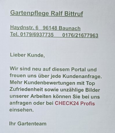 Beispielarbeit von Gartenpflege Müller und Bittruf - veröffentlicht auf Gartenbau.org