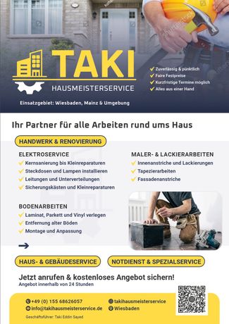Beispielarbeit von Taki Hausmeisterservice - veröffentlicht auf Hausmeisterdienste.net