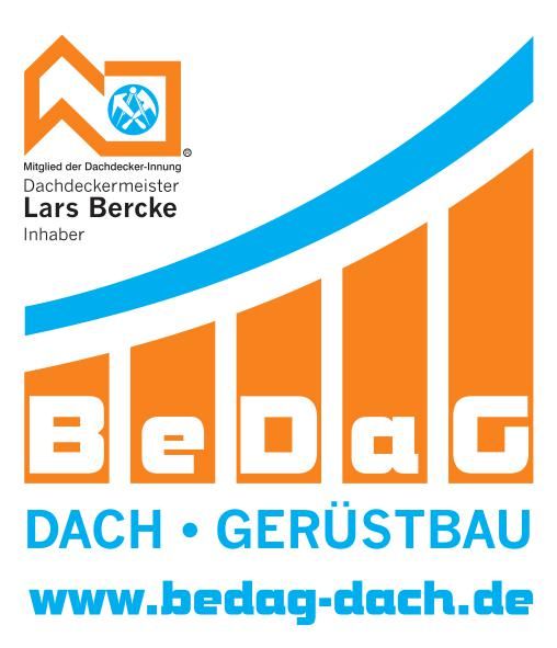 Logo der Firma BeDaG Inhaber Lars Bercke aus Rossau auf dem Branchenportal Dachdecker.com