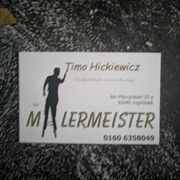 Malermeister Timo Hickiewicz in Ingolstadt