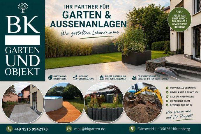 Beispielarbeit von BK Garten und Objekt - veröffentlicht auf Gartenbau.org