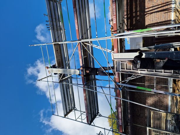 Beispielarbeit von Neff Gerüstbau GmbH - veröffentlicht auf Geruestbau.org