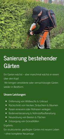 Beispielarbeit von Garten-Team Vissel - veröffentlicht auf Gartenbau.org