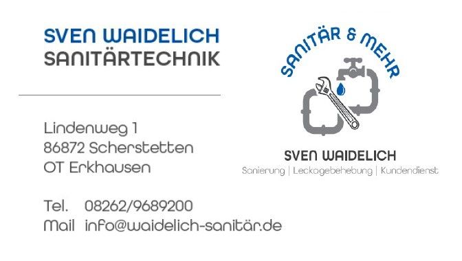 Logo der Firma Sven Waidelich - Sanitär und mehr aus Scherstetten OT Erkhausen auf dem Branchenportal Sanitaer.org