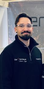 Der Ofenbauer Bastian Hogger in Rosenheim