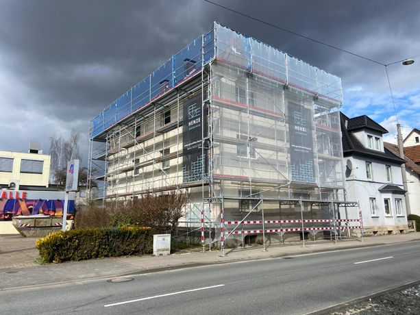 Beispielarbeit von Henze Gerüstbau GmbH - veröffentlicht auf Geruestbau.org