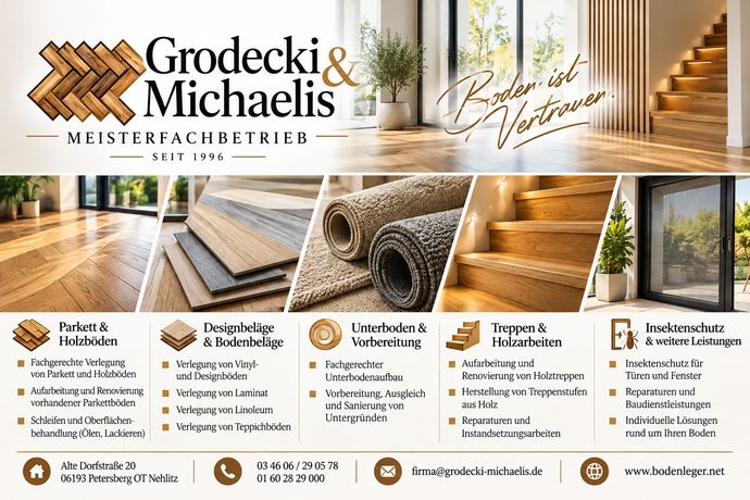 Beispielarbeit von Grodecki & Michaelis, Marko Michaelis - veröffentlicht auf Bodenleger.net