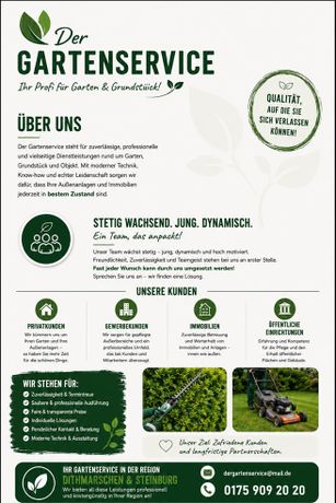 Beispielarbeit von Der Gartenservice - veröffentlicht auf Hausmeisterdienste.net