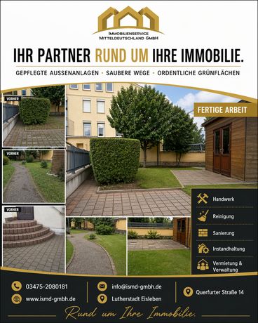 Beispielarbeit von Immobilienservice- Mitteldeutschland GmbH - veröffentlicht auf Hausmeisterdienste.net