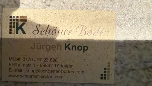 Jürgen Knop Bodenleger in Türkheim