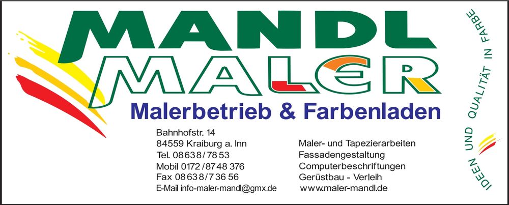 Logo der Firma Sebastian Zahl Malerbetrieb aus Kraiburg auf dem Branchenportal Maler.org