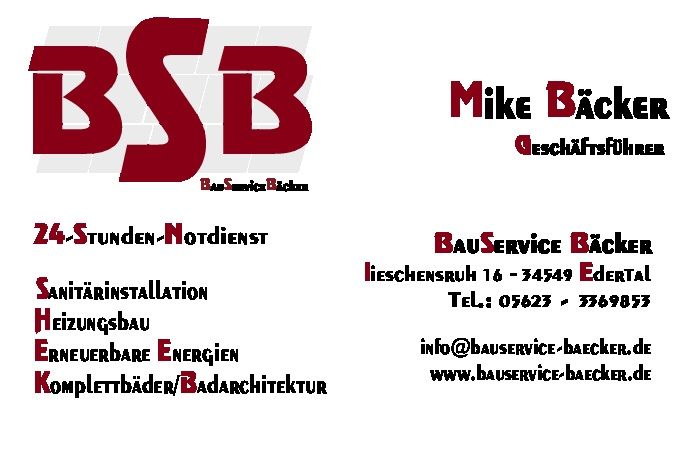 Beispielarbeit von BSB BauService Bäcker - Heizung, Sanitär, Lüftung - veröffentlicht auf Heizungsbau.net