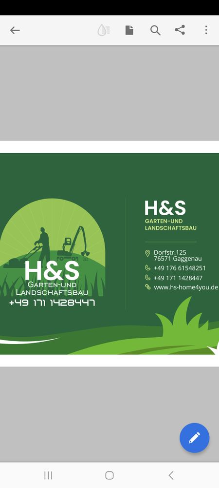 Logo der Firma H&S Home4you aus Gaggenau auf dem Branchenportal Gartenbau.org