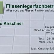 Fliesenlegerfachbetrieb Kirschner in An der Poststraße
