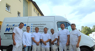 Beispielarbeit von Franca & Vasari Maler & Trockenbau GmbH - veröffentlicht auf Maler.org