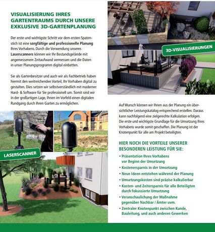 Beispielarbeit von Schmalz Garten- und Landschaftsgestaltung - veröffentlicht auf Gartenbau.org