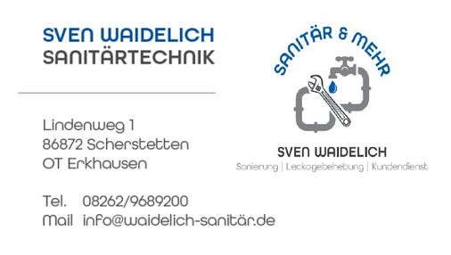 Sven Waidelich - Sanitär und mehr in Scherstetten OT Erkhausen