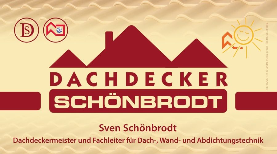 Logo der Firma Sven Schönbrodt Dachdeckermeister aus Eberswalde auf dem Branchenportal Dachdecker.com