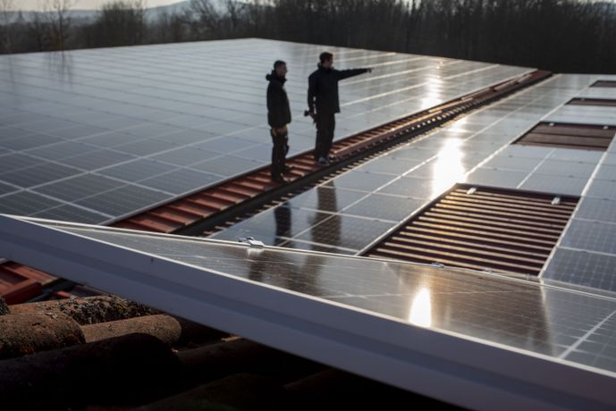 Beispielarbeit von Johannes Wachmer Solbros Solar Service - veröffentlicht auf Elektriker.org