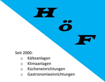 HöF Inh. Jens Förster e. K. Kälte-, Klima-, Großküchentechnik in Steinhagen