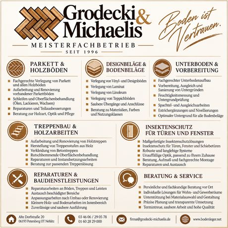 Beispielarbeit von Grodecki & Michaelis, Marko Michaelis - veröffentlicht auf Bodenleger.net