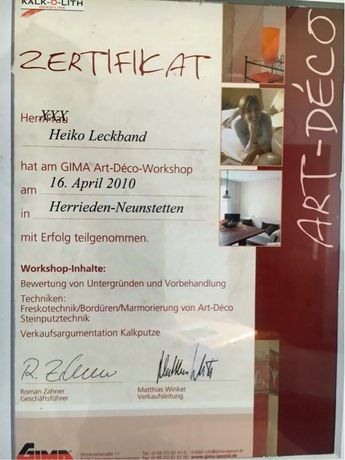 Beispielarbeit von Malermeisterbetrieb Leckband - veröffentlicht auf Maler.org