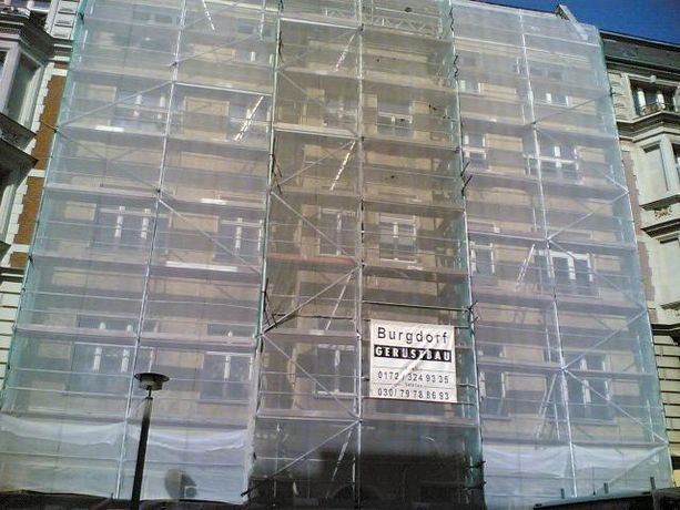 Beispielarbeit von DAVID Burgdorf Gerüsttechnik - veröffentlicht auf Geruestbau.org