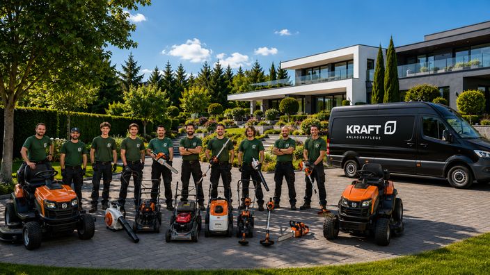 Beispielarbeit von Firma KRAFT ANLAGENPFLEGE - veröffentlicht auf Gartenbau.org