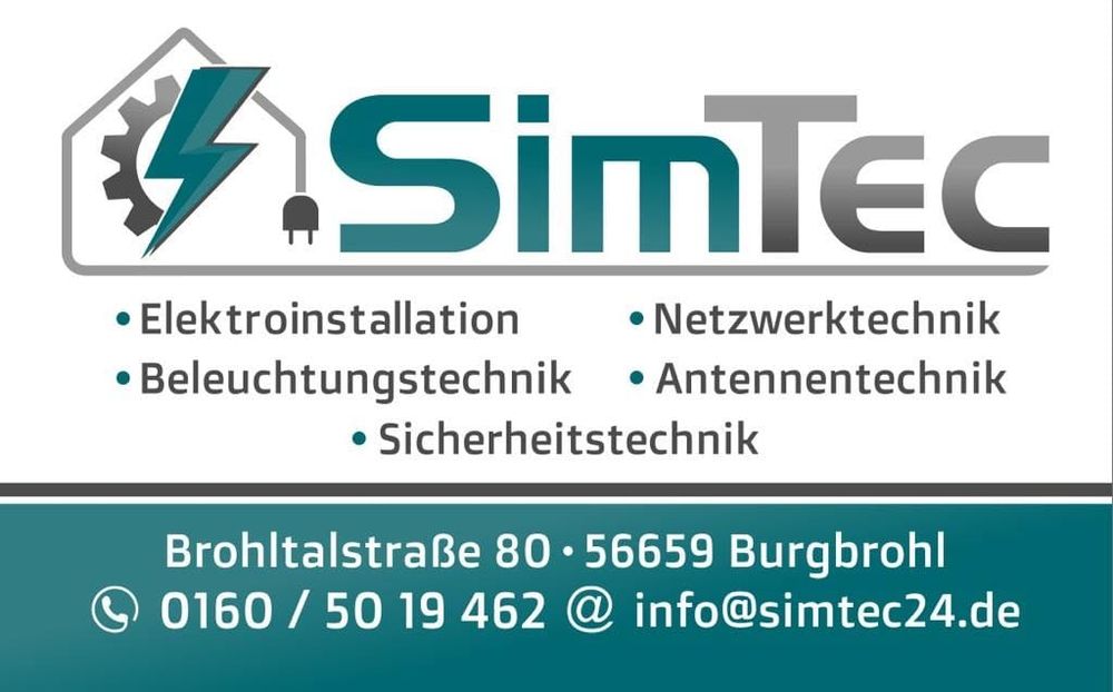 Logo der Firma Danko Simic SimTec aus Niederzissen auf dem Branchenportal Elektriker.org