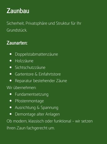 Beispielarbeit von Garten-Team Vissel - veröffentlicht auf Gartenbau.org