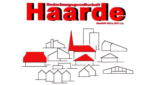 Logo der Firma Bedachungsgesellschaft Haarde GmbH & Co. KG aus Ritterhude auf dem Branchenportal Dachdecker.com