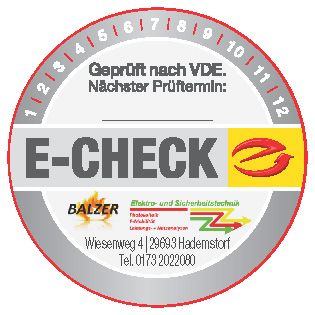 Beispielarbeit von Thomas Balzer Elektro- und Sicherheitstechnik - veröffentlicht auf Elektriker.org