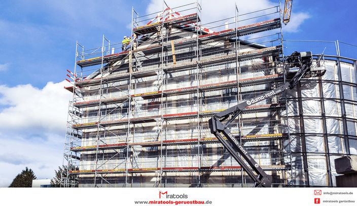 Beispielarbeit von MIRATOOLS GmbH - veröffentlicht auf Geruestbau.org